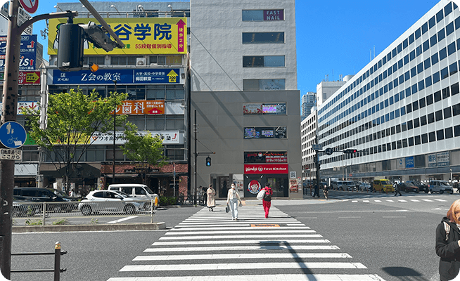 地下鉄御堂筋からの行き方