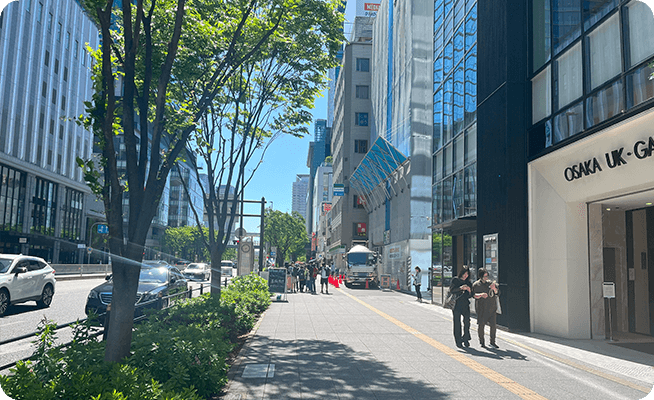 地下鉄御堂筋からの行き方