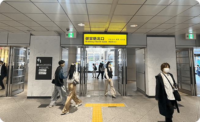 JR線 大阪駅からの行き方